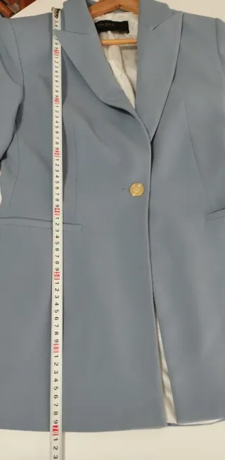 Blazer Zara Azul