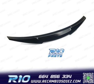 ALERON SPOILER BMW E92 COUPE LOOK M4 NEGRO BRILLO