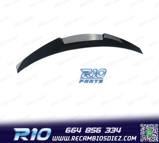 ALERON SPOILER BMW E92 COUPE LOOK M4 NEGRO BRILLO