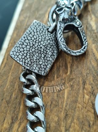 Catena Portafoglio Harley Davidson BS targhetta