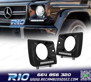 KIT LUZ DIURNA MERCEDES W461 W463 01-12 DELANTERA DRL LED NE