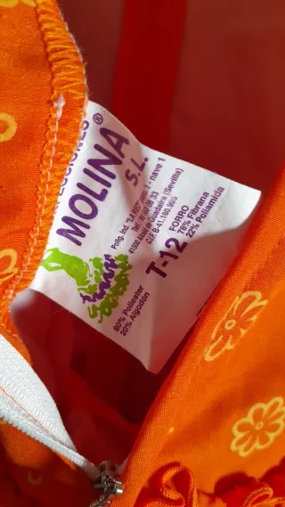 Traje flamenca niña