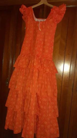 Traje flamenca niña