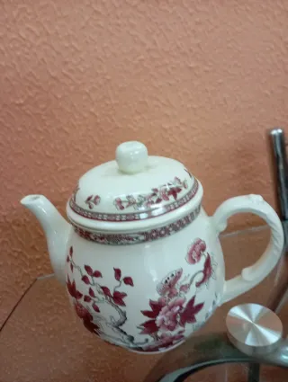 Cafetera San Claudio floral