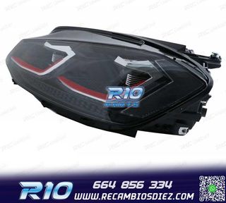 FAROS VOLKSWAGEN VW GOLF 7.5 17-19 FULL LED DINAMICOS LOOK G