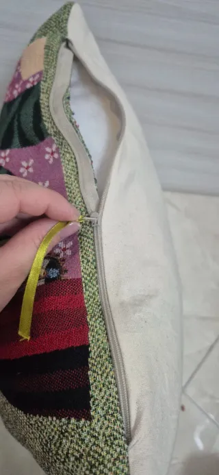 Cuscino Frida Kahlo Verde e Rosso