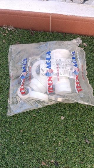 Lote Sifón y griega T-9 1 1/2 Tecnogua