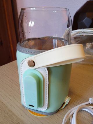 Calientabiberones USB azul