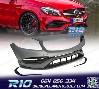 PARAGOLPES DELANTERO MERCEDES CLASE A W176 15-18 LOOK A45 A