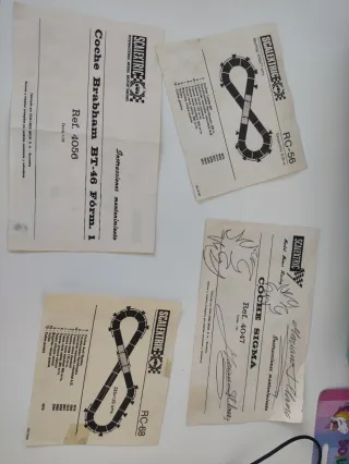 Documentación Scalextric: Coches y Pista