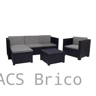 Muebles Jardín Manhattan Grafito