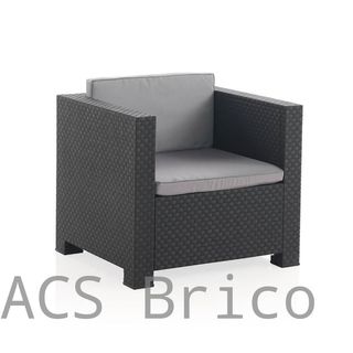 Muebles Jardín Manhattan Grafito