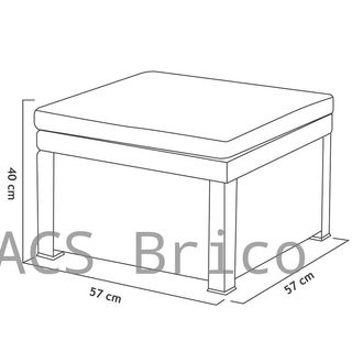 Muebles Jardín Manhattan Grafito