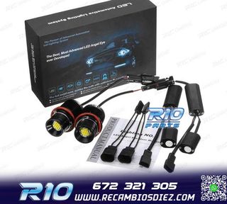BOMBILLAS H6W 80W OJOS ANGEL LED FAROS DE XENON BMW E39 E53