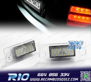 LUCES MATRÍCULA AUDI A3 8L A4 B5 94-00 LED