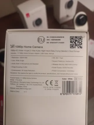 Telecamere (7)  YI 1080p (singole 7 euro l'una)