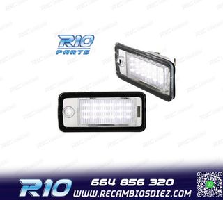 LUCES MATRÍCULA LED AUDI A6 C6 04-11