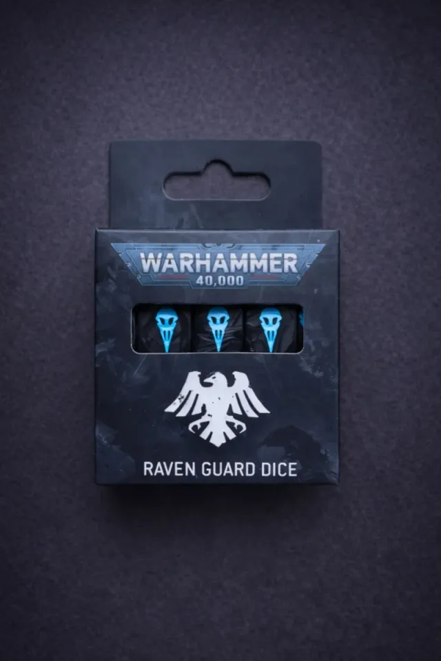 Dados Guardia del Cuervo Warhammer 40K Nuevos
