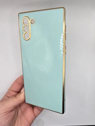 Funda Samsung Galaxy Note10 Azul Dorado