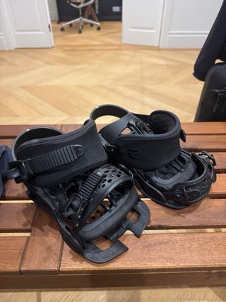 Fijaciones Snowboard Union Negras