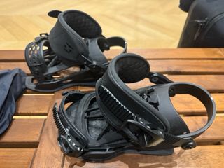 Fijaciones Snowboard Union Negras