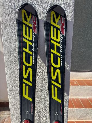 Esquís Fischer RC4 Worldcup SC 160cm