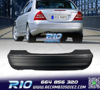 PARAGOLPES TRASERO MERCEDES CLASE C W203 SEDAN 01-07 LOOK