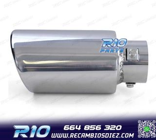 COLA ESCAPE UNIVERSAL ACERO INOX OVALADO 88MM