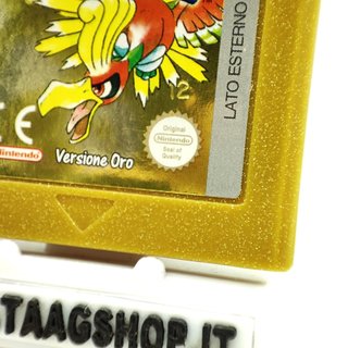Pokemon Versione Oro Game Boy Originale ITA
