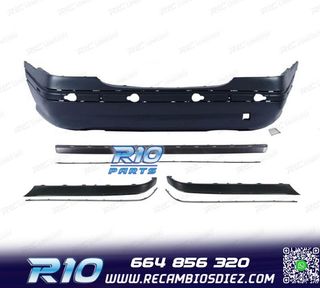 PARAGOLPES TRASERO MERCEDES CLASE C W203 SEDAN 01-07 LOOK