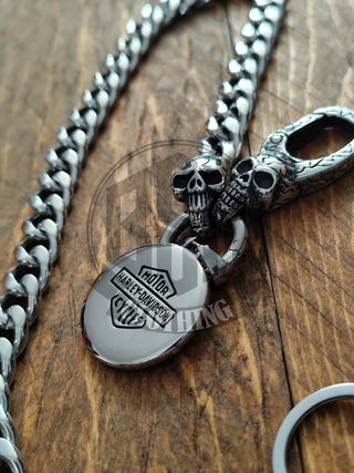 Catena Portafoglio Harley Davidson BS retrò