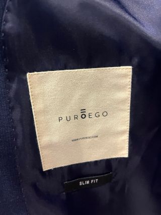 Traje de chaqueta Azul de la marca Puro Ego