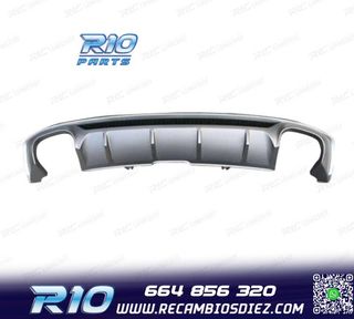 DIFUSOR AUDI A5 S LINE 17-20 LOOK S5