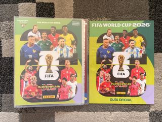 Lote 2 album Panini Adrenalyn World cup 2026