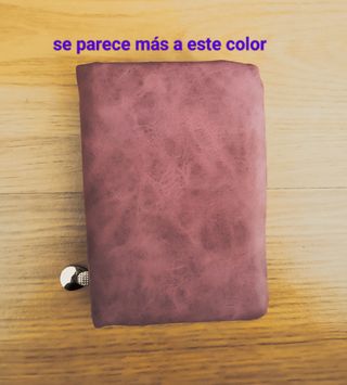 Cartera rosa  con correa