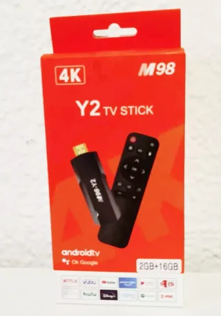 M98 Y2 TV Stick 4K Android TV 2GB+16GB