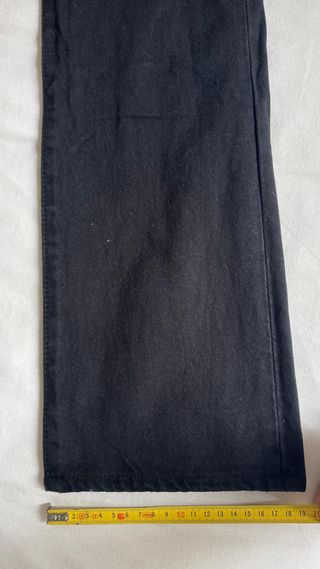 Levi's 501 W 30 Vaqueros Rectos Negro Hombre Mujer