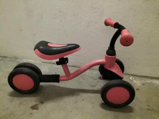 Bicicleta de aprendizaje Globber rosa