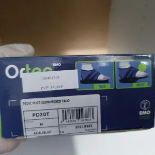 Zapato Ortec post-quirúrgico Modelo PD20T