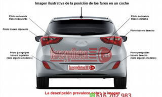 Faro Delantero Izquierdo Citroën C5 año 2004 a 20