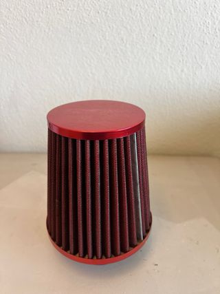 Filtro Alto Flujo Coche Tuning Rojo