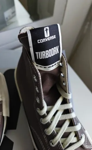 Converse x Rick Owens TurboDrk Marrón