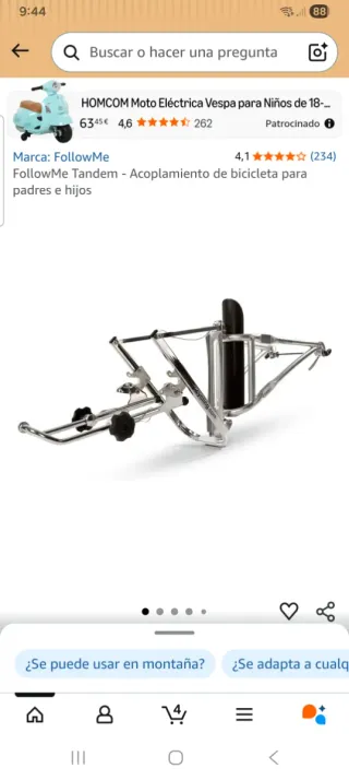 FollowMe Tandem para Niños