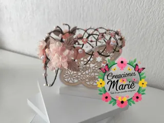 Corona de flores Creaciones Marié