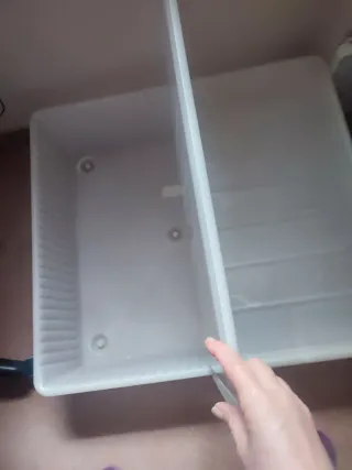 Caja IKEA Plástico Blanca