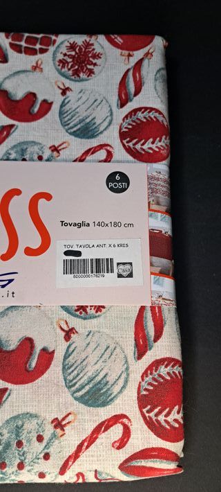 Tovaglia Natale 6 posti