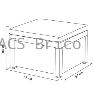 Muebles Jardín Manhattan Grafito