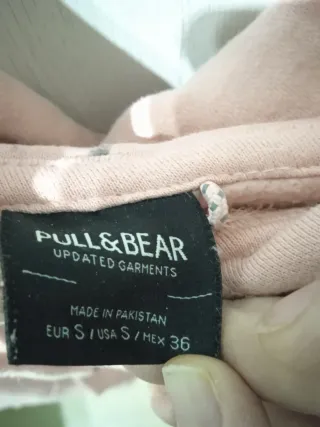 Sudadera Pull&Bear rosa
