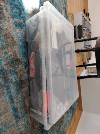 Caja de plástico de Ikea