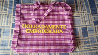 Bolsos amplios con mensajes motivacionales NUEVOS